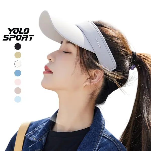 Mũ Thể Thao Nửa Đầu Chống Tia UV, Chất Liệu Cotton Thấm Hút Tốt Thích Hợp Chơi Thể Thao, Pickleball