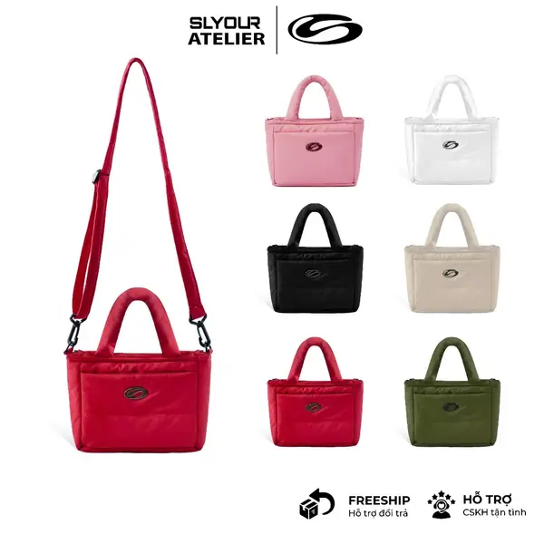 Túi TOTE V3 – Túi Tote Đeo Chéo Local Brand SLYOUR Unisex Thời Trang Nam Nữ Kháng Nước (TTV3)
